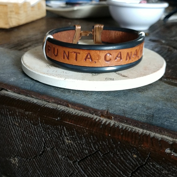 Leather bracelet Punta Cana - Picture 3 of 5